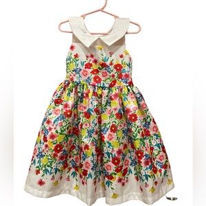 Nanette kids formal floral dress is size 4T